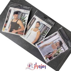 زیرپوش رکابی مردانه یقه خشی 2036